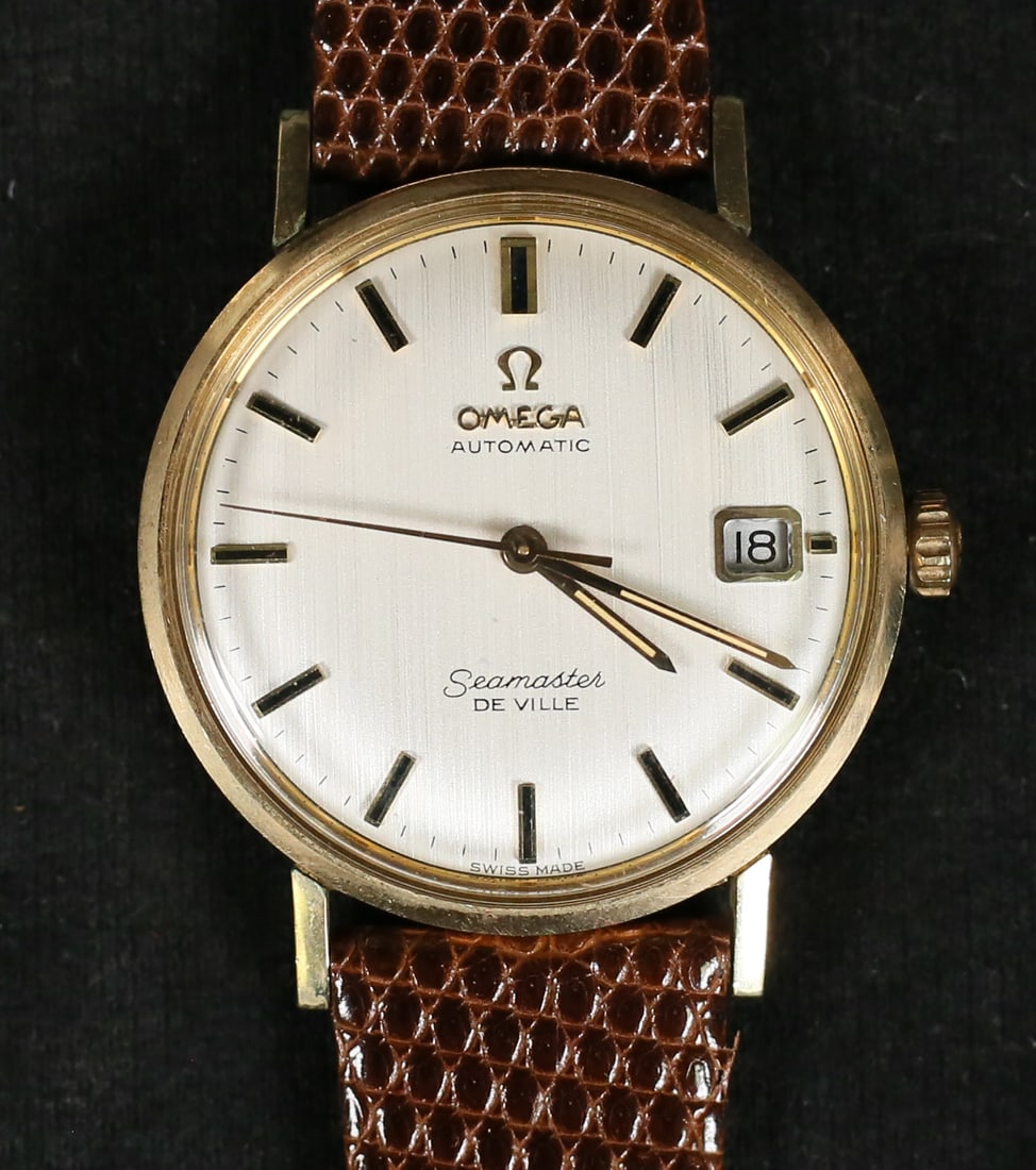 Omega Seamaster De Ville Watch 14k GF (1 of 7)