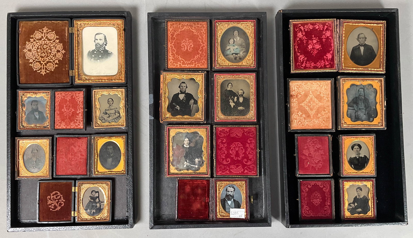 Lot of Daguerreotypes, Tintypes, Ambrotypes (1 of 17)