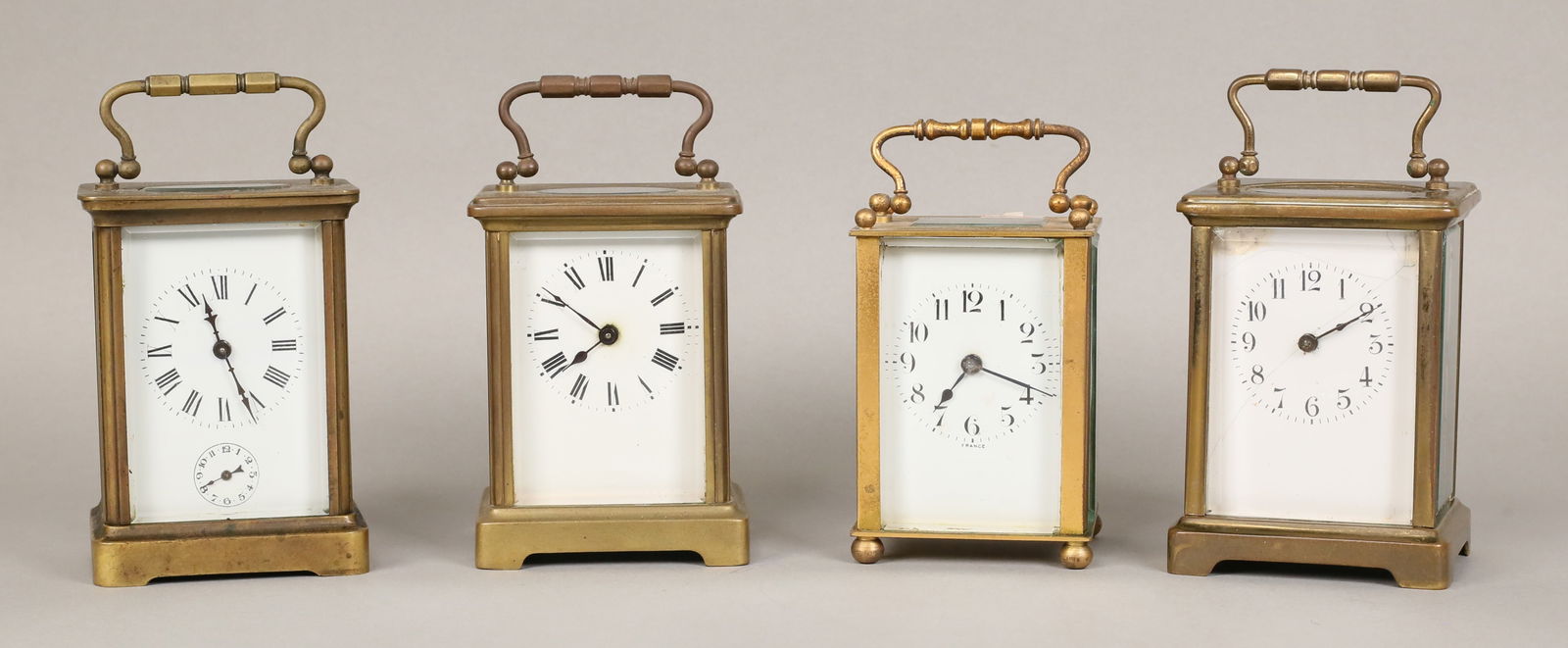 4 French Carriage Clocks CH, Duverdrey (1 of 19)