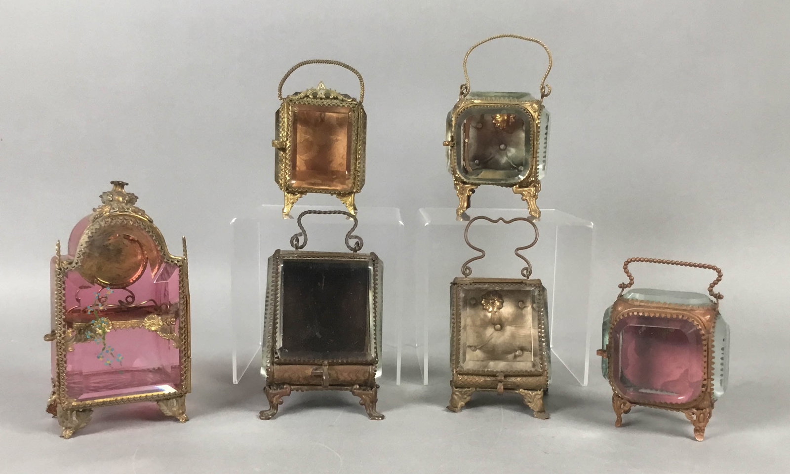6 Pocket Watch Caskets / Stands (1 of 15)