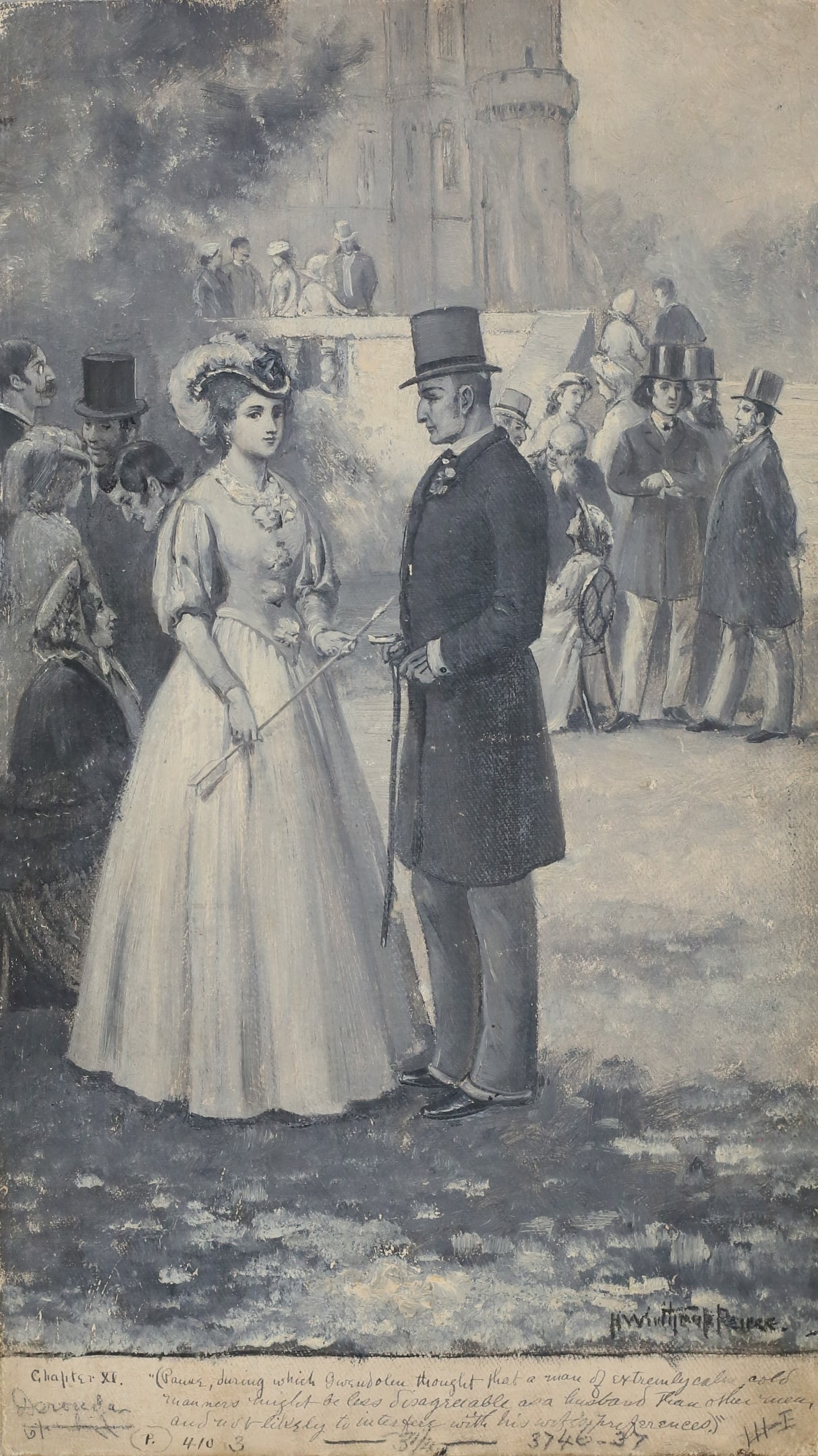 H. Winthrop Peirce Illustration Daniel Deronda (1 of 6)