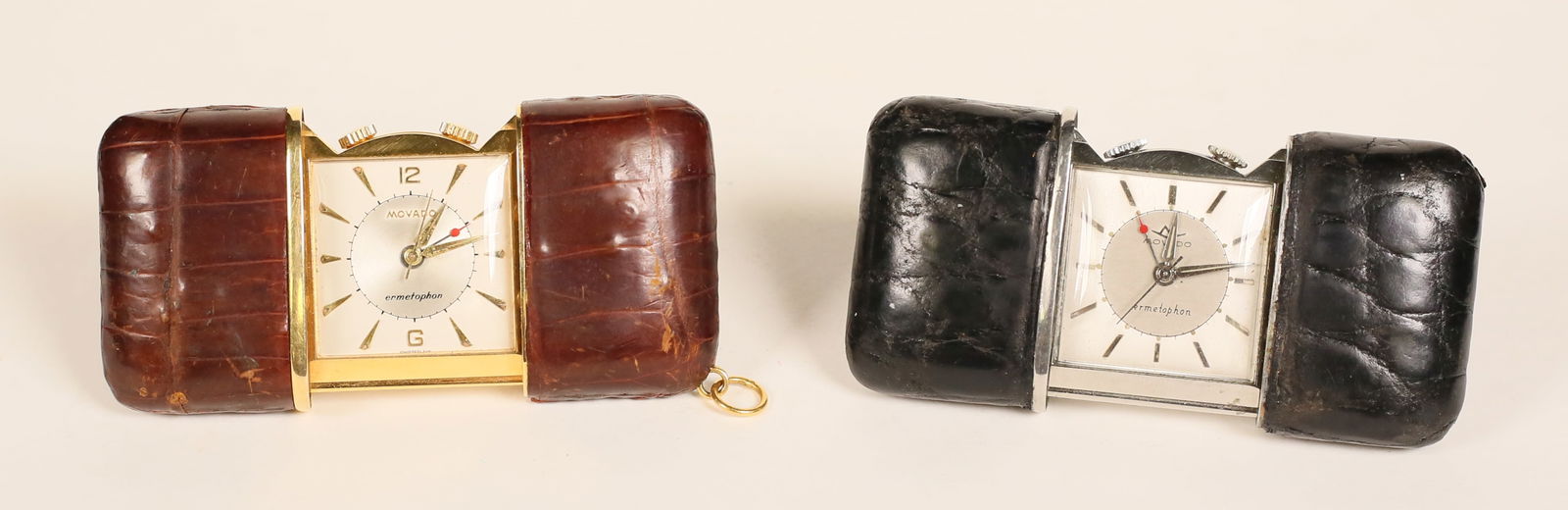 2 Movado Ermetophon Purse Watches (1 of 7)