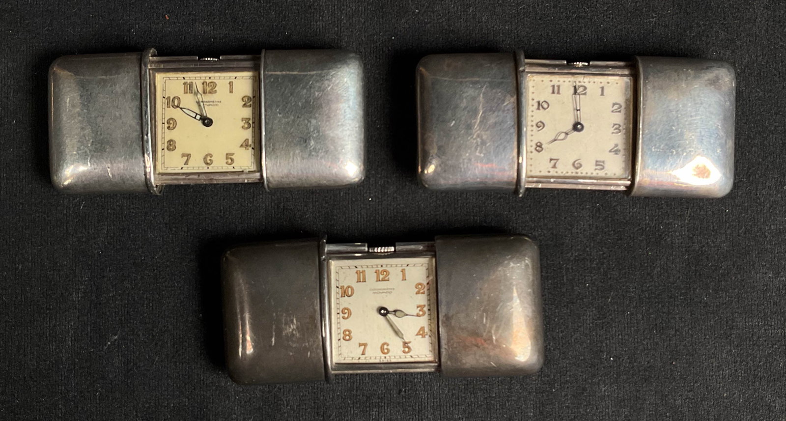 3 Movado 935 Silver Purse Watches (1 of 10)