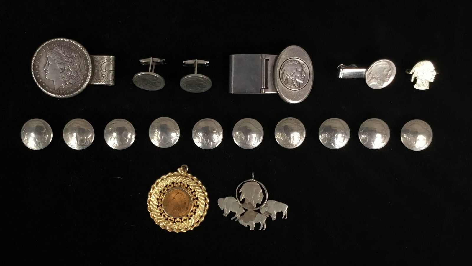 Lot of U.S. Coin Jewelry & Accessories (1 of 13)
