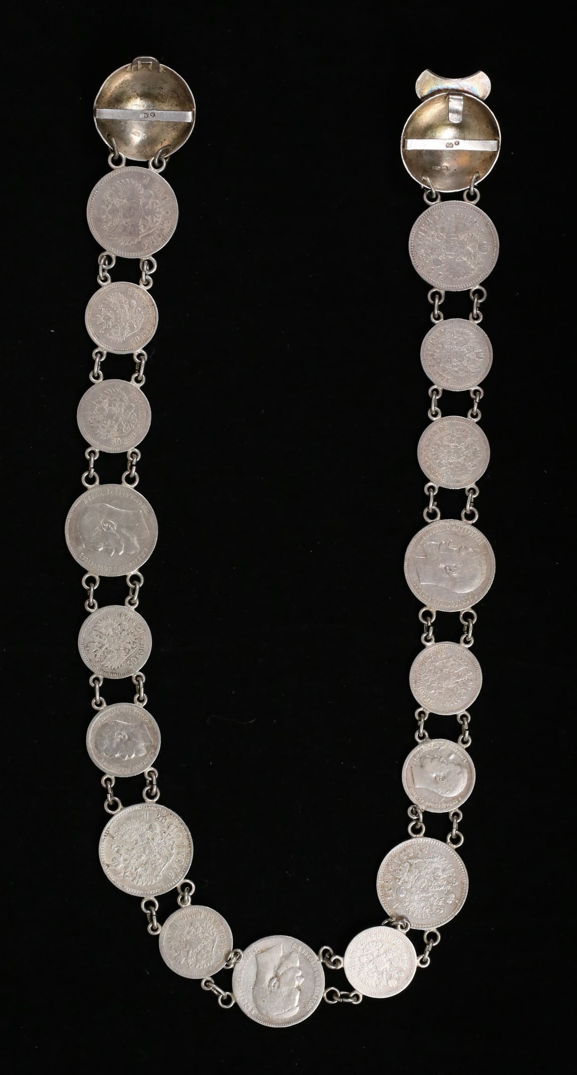 Russian 84 Silver, Neillo Work & Coin Belt (1 of 9)