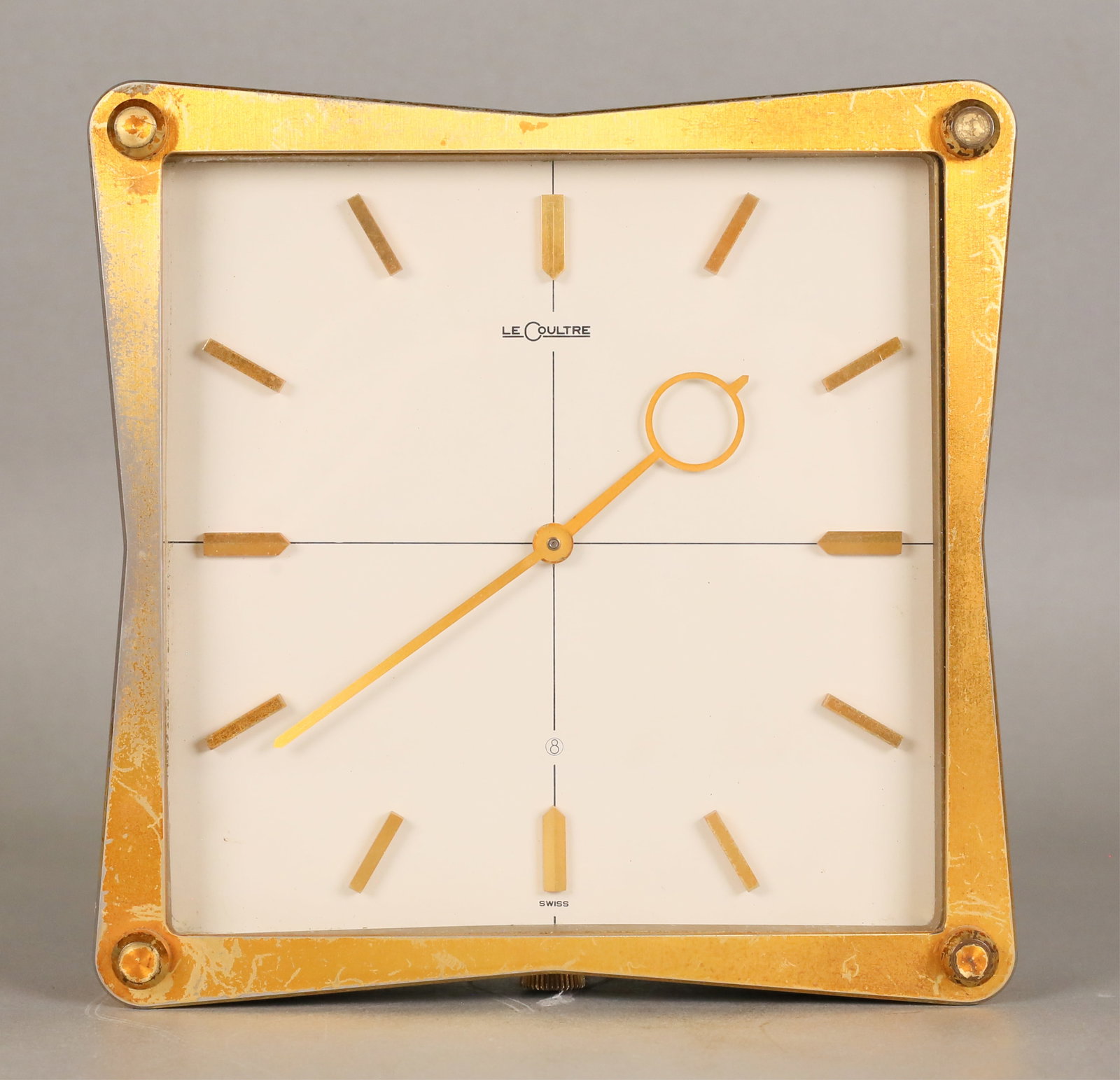LeCoultre Double Dial Partner's Desk Clock (1 of 8)