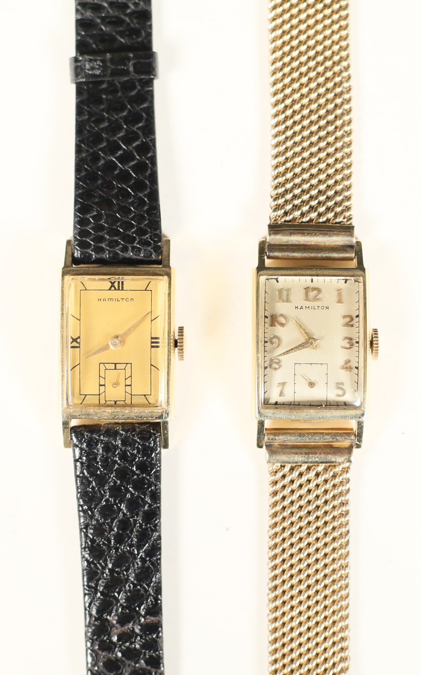 2 Hamilton 14k Gold Watches (1 of 12)