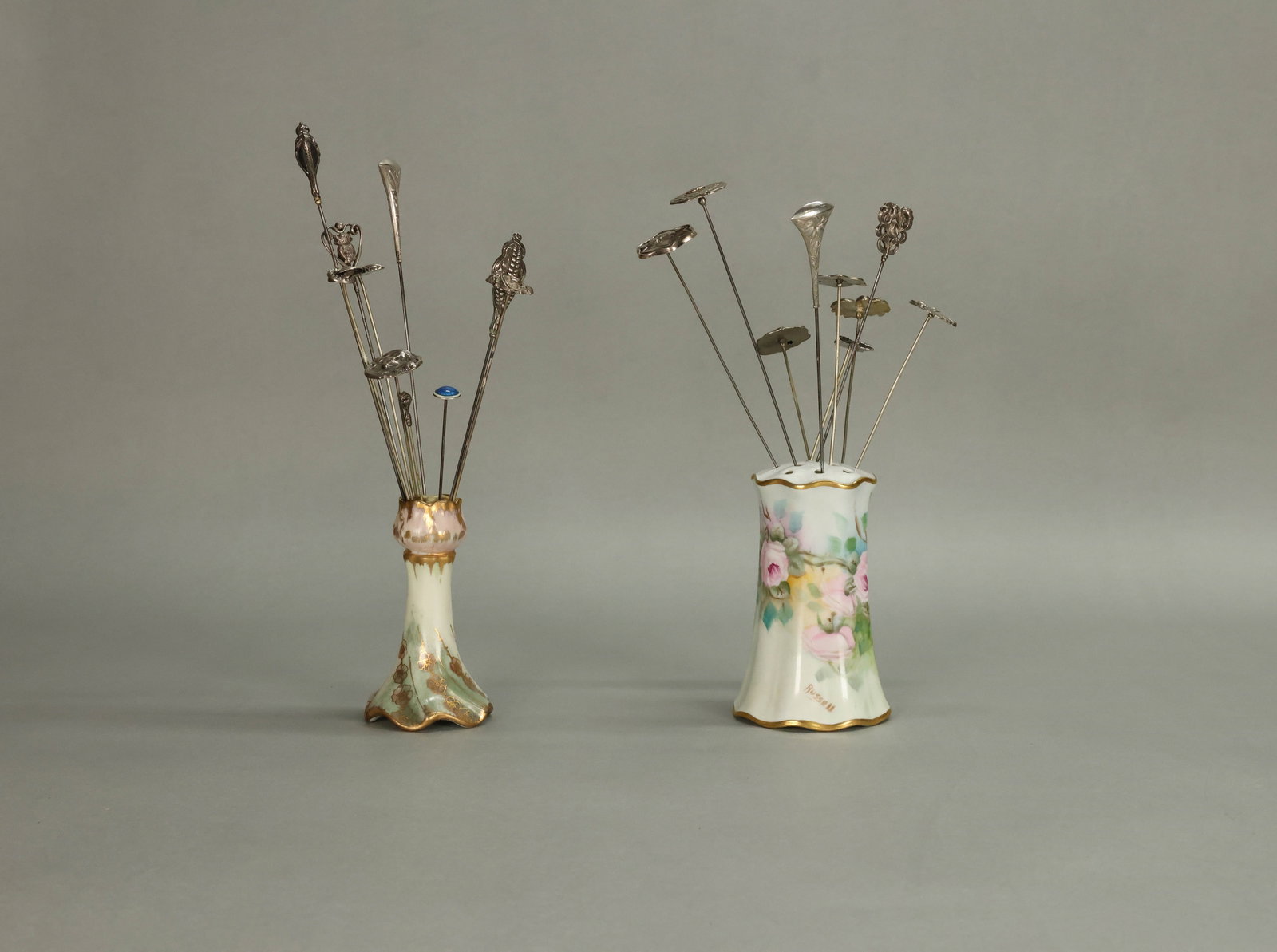 19 Sterling Hatpins With Holders (1 of 10)