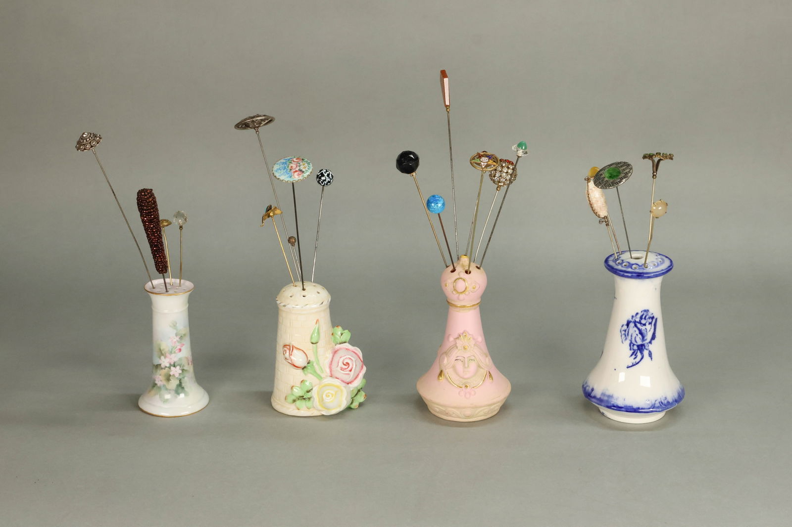 21 Vintage Hatpins With Holders (1 of 10)