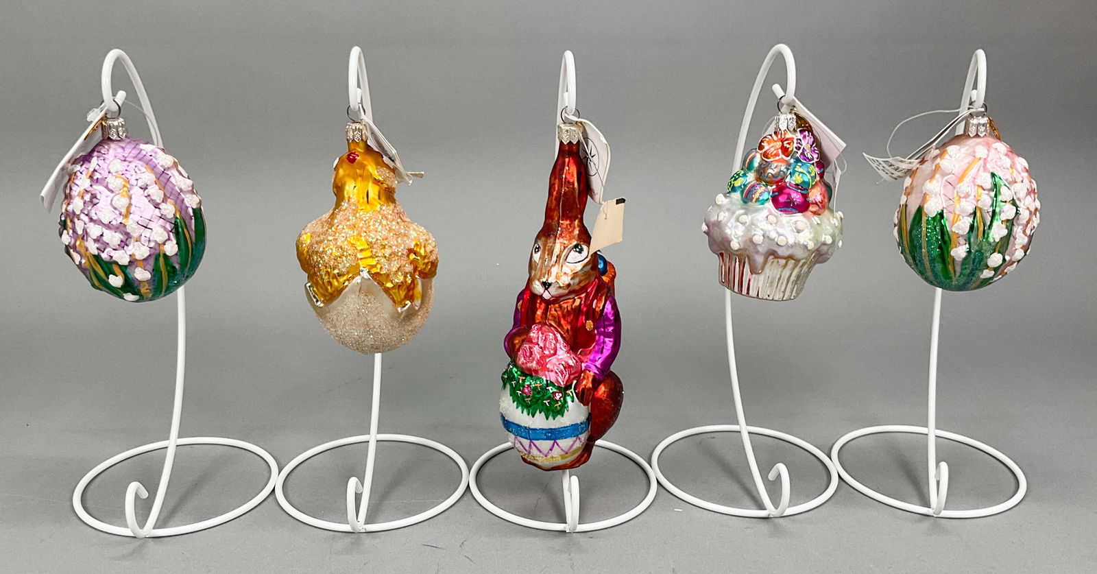 5 Vintage Christopher Radko Easter Ornaments (1 of 8)