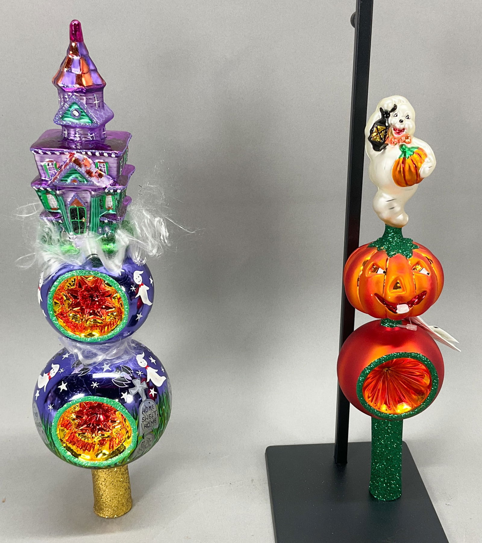 2 Radko Halloween Ornaments Pumpkin (1 of 6)