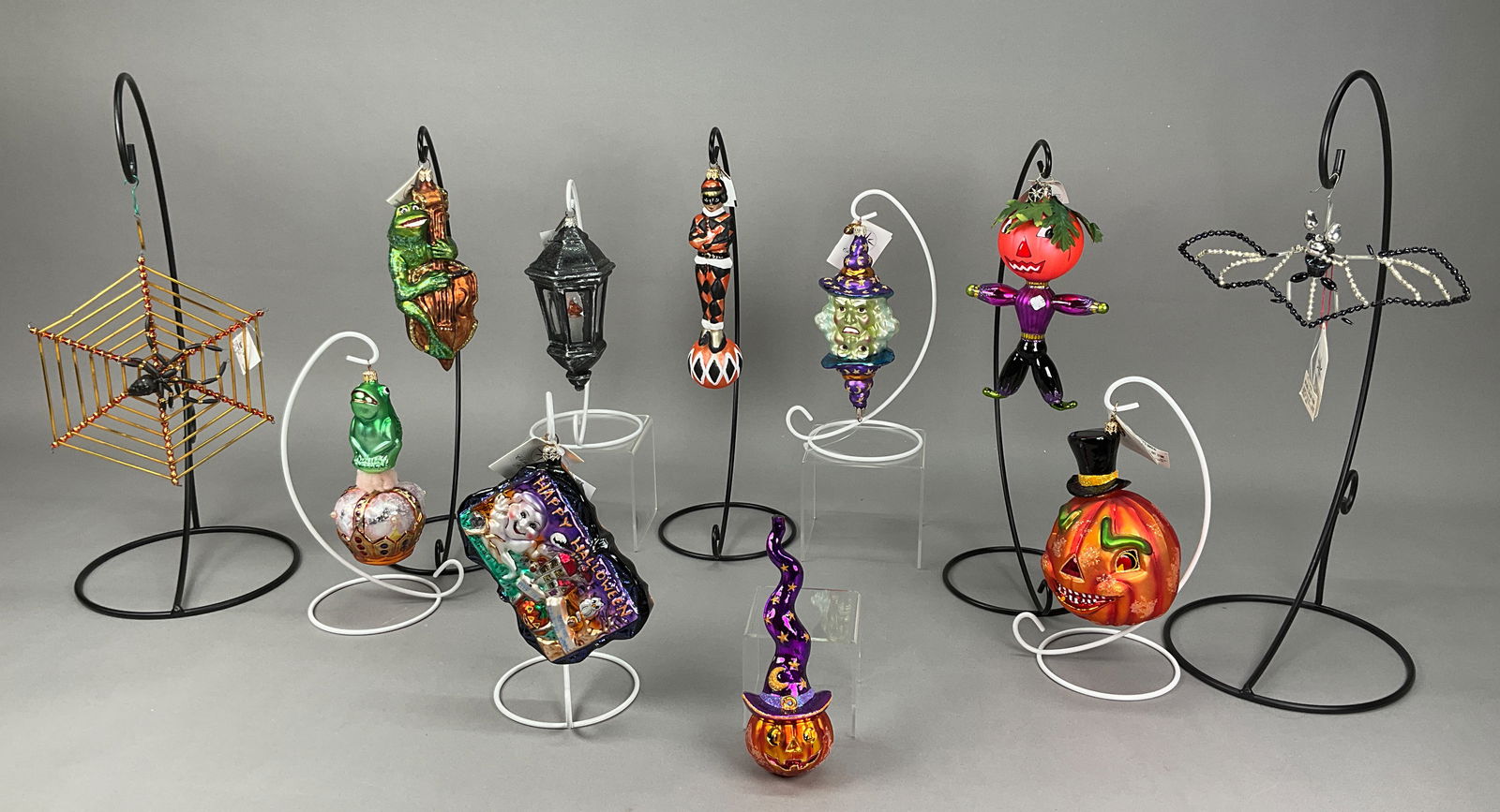 11 Radko EC Halloween Ornaments Witch Bat (1 of 14)