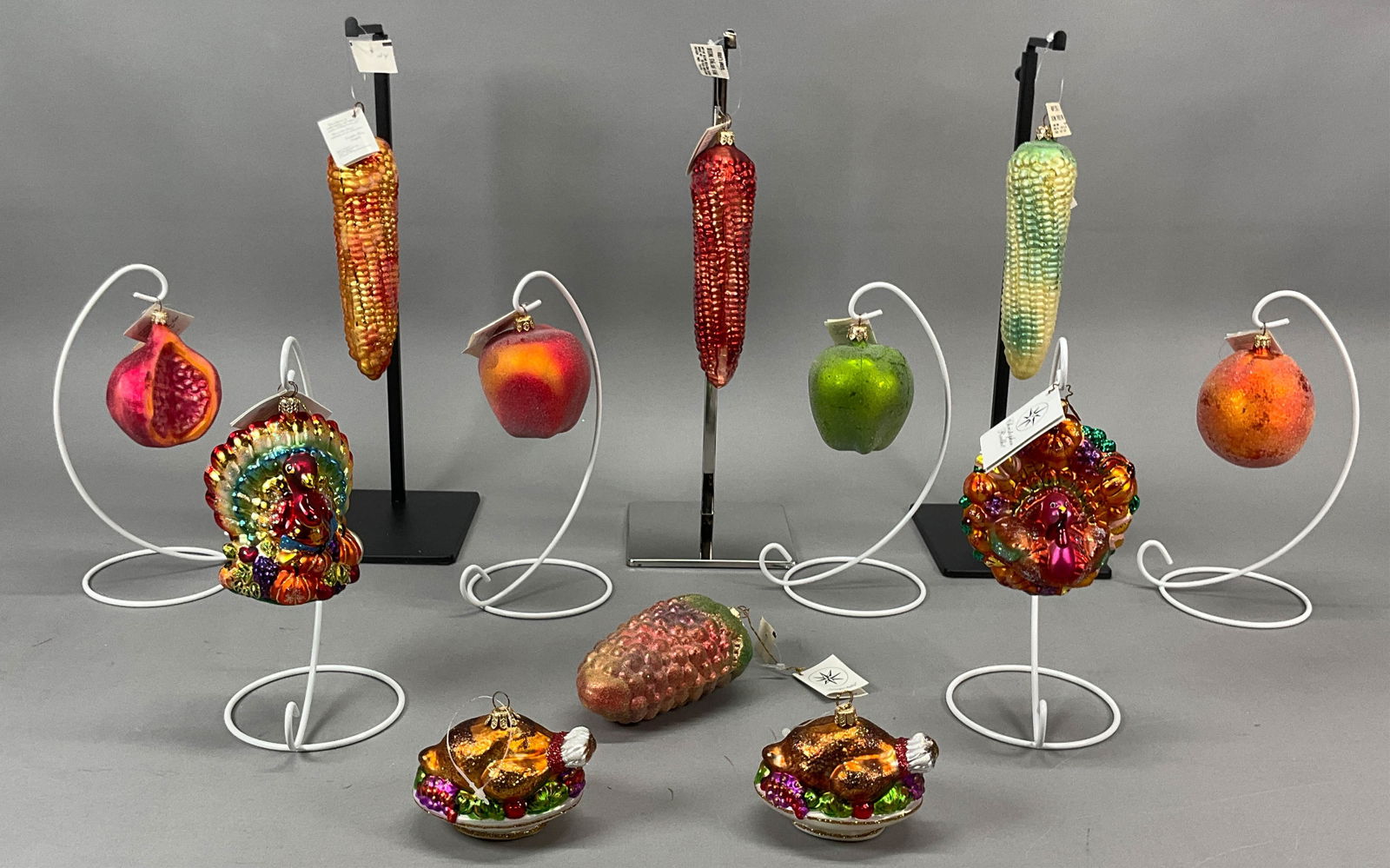 12 Vintage Radko Thanksgiving Food Ornaments (1 of 10)