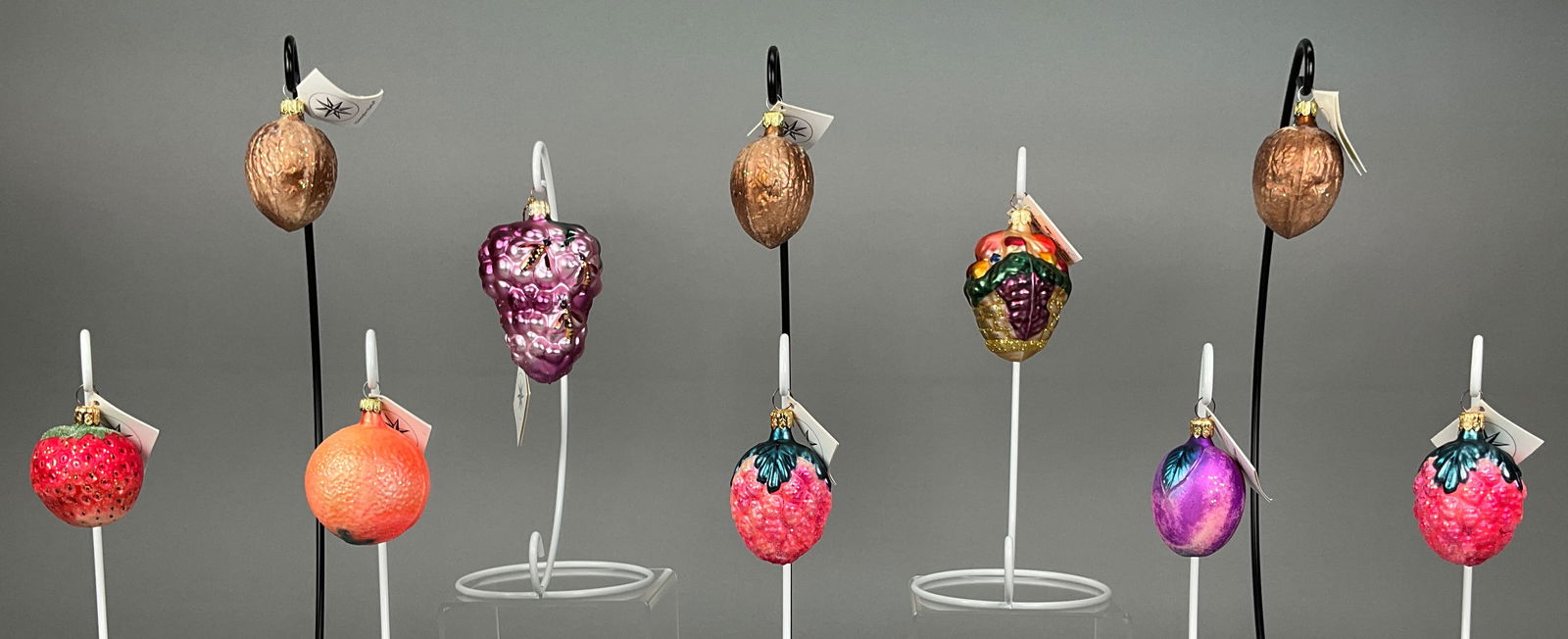 10 Radko Thanksgiving Fruit Ornaments with Tags (1 of 8)