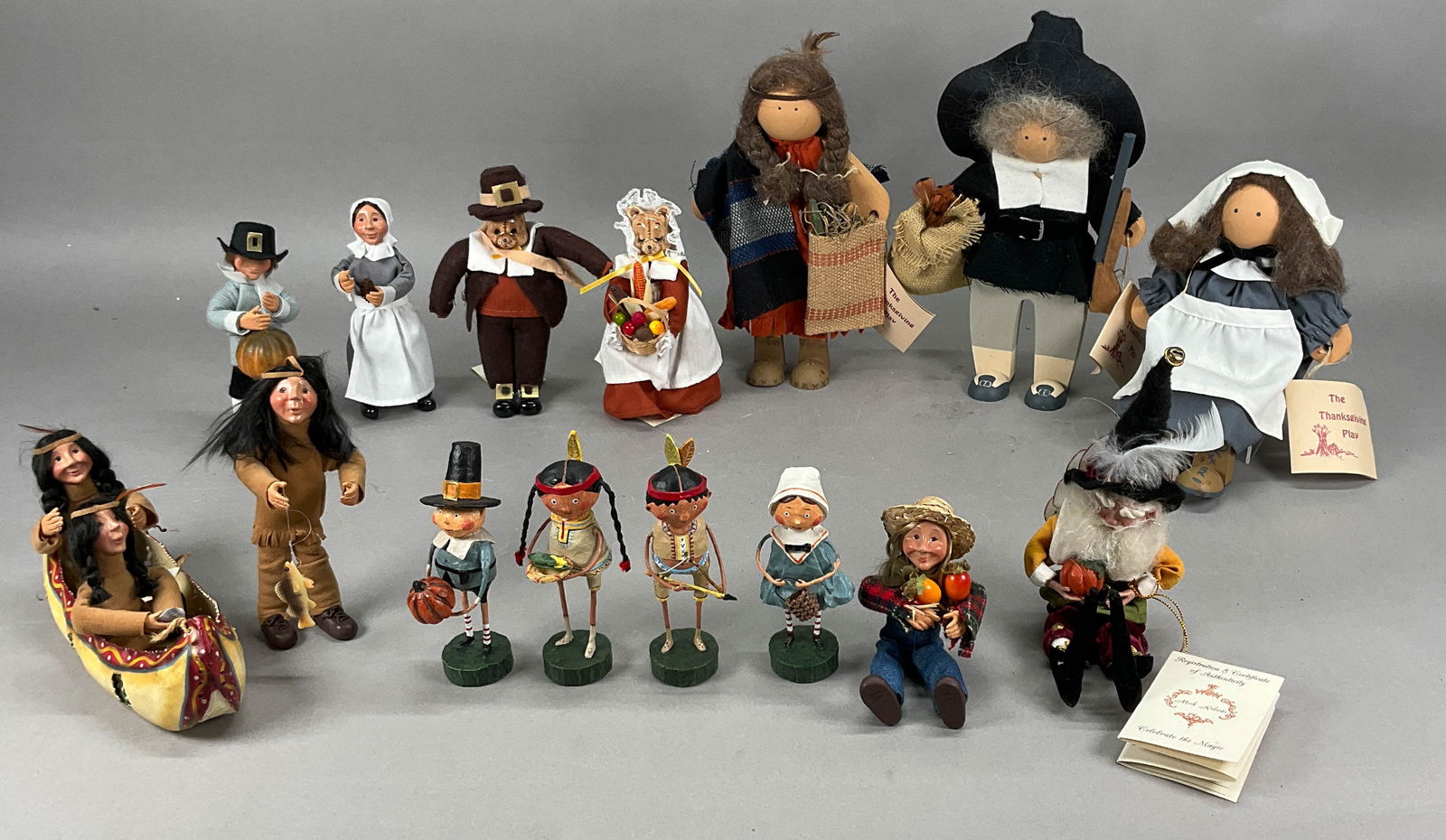17 Adler, Mark Roberts Thanksgiving Figures Some (1 of 12)