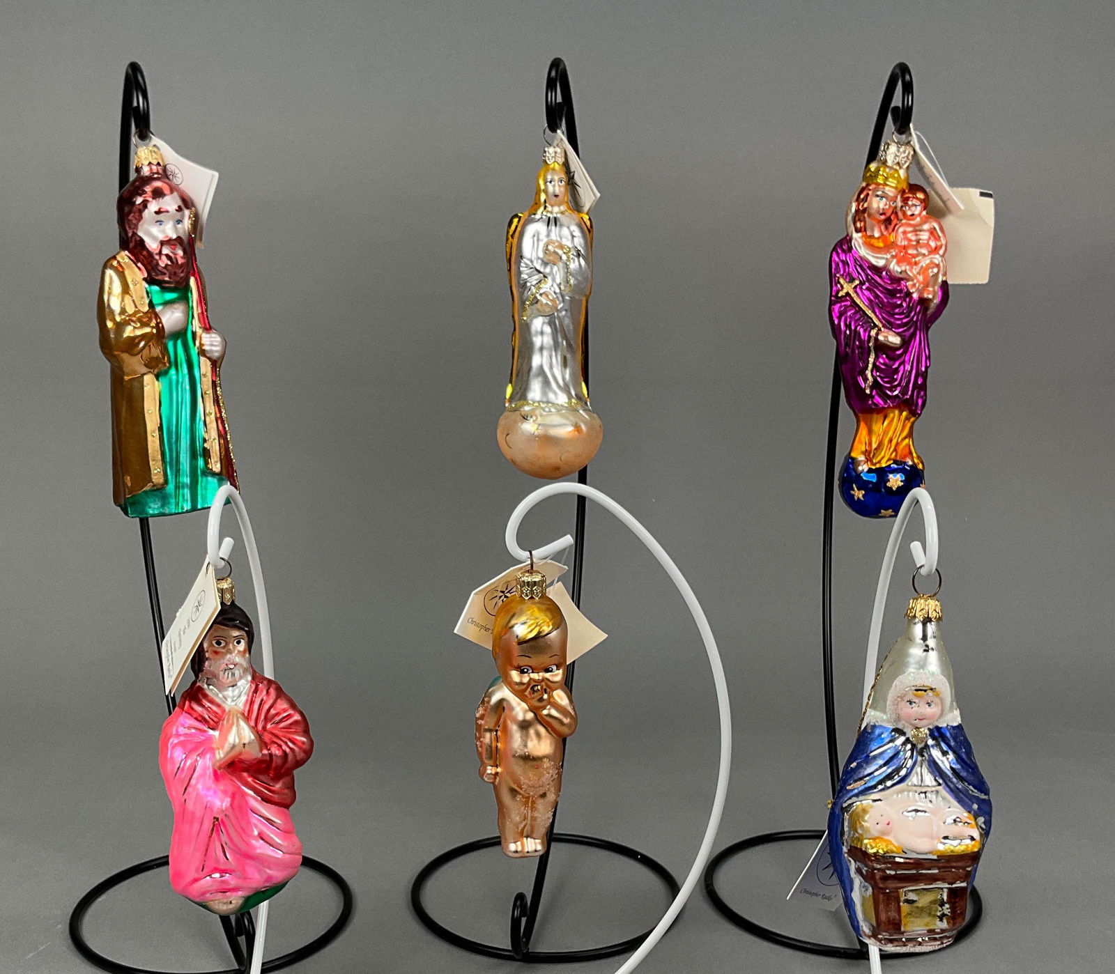 6 Radko Christmas Ornaments Religious (1 of 6)