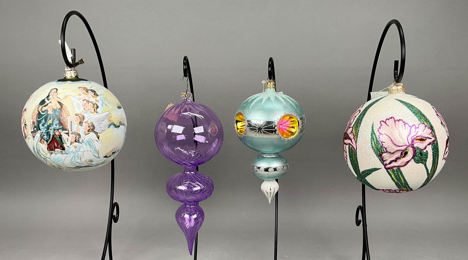 4 Radko Christmas Ornaments with Tags (1 of 3)