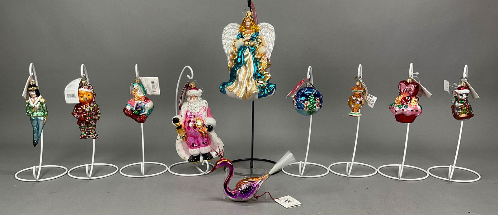 10 Radko Christmas Ornaments with Tags (1 of 16)