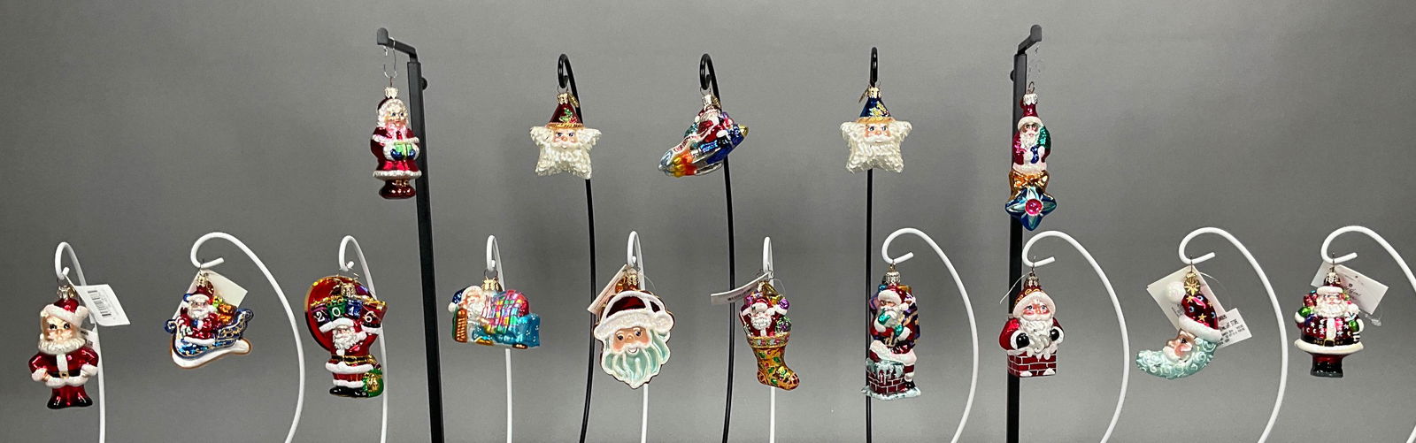 15 Radko Santa Christmas Ornaments Star Rocket (1 of 15)