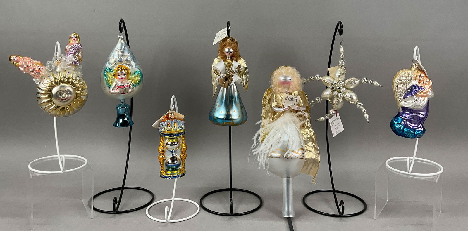 7 Radko Christmas Ornaments Angel Topper (1 of 12)