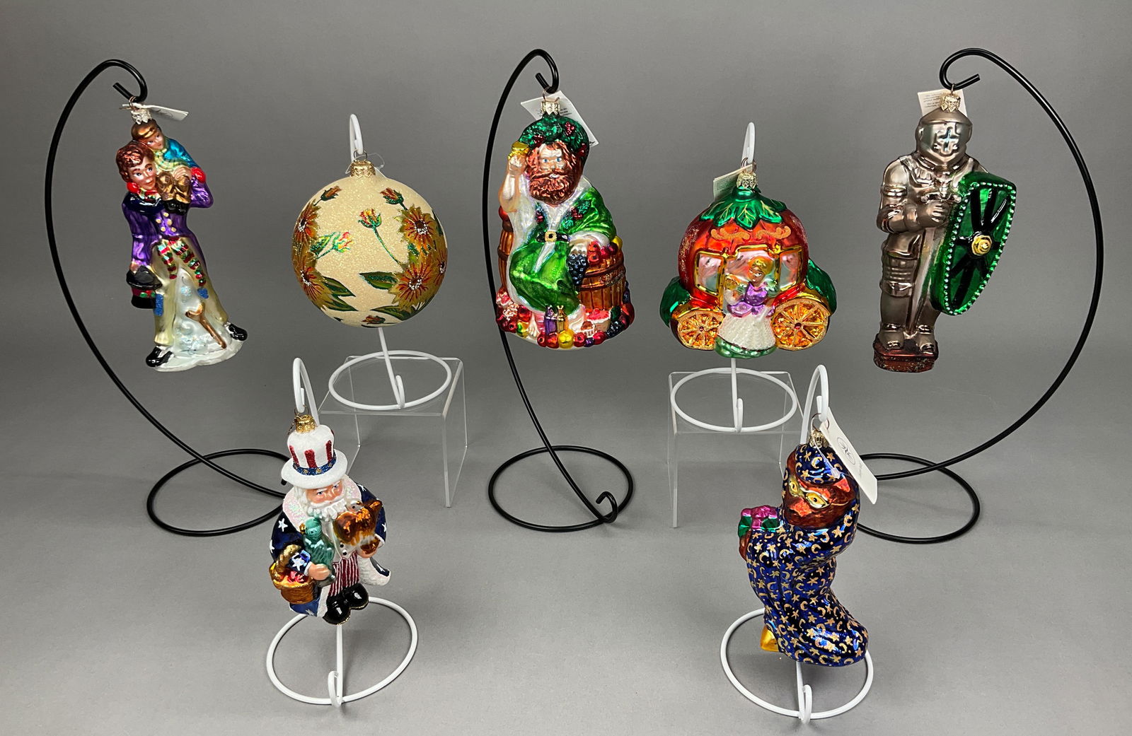 7 Radko Ornaments Most with Tags (1 of 8)