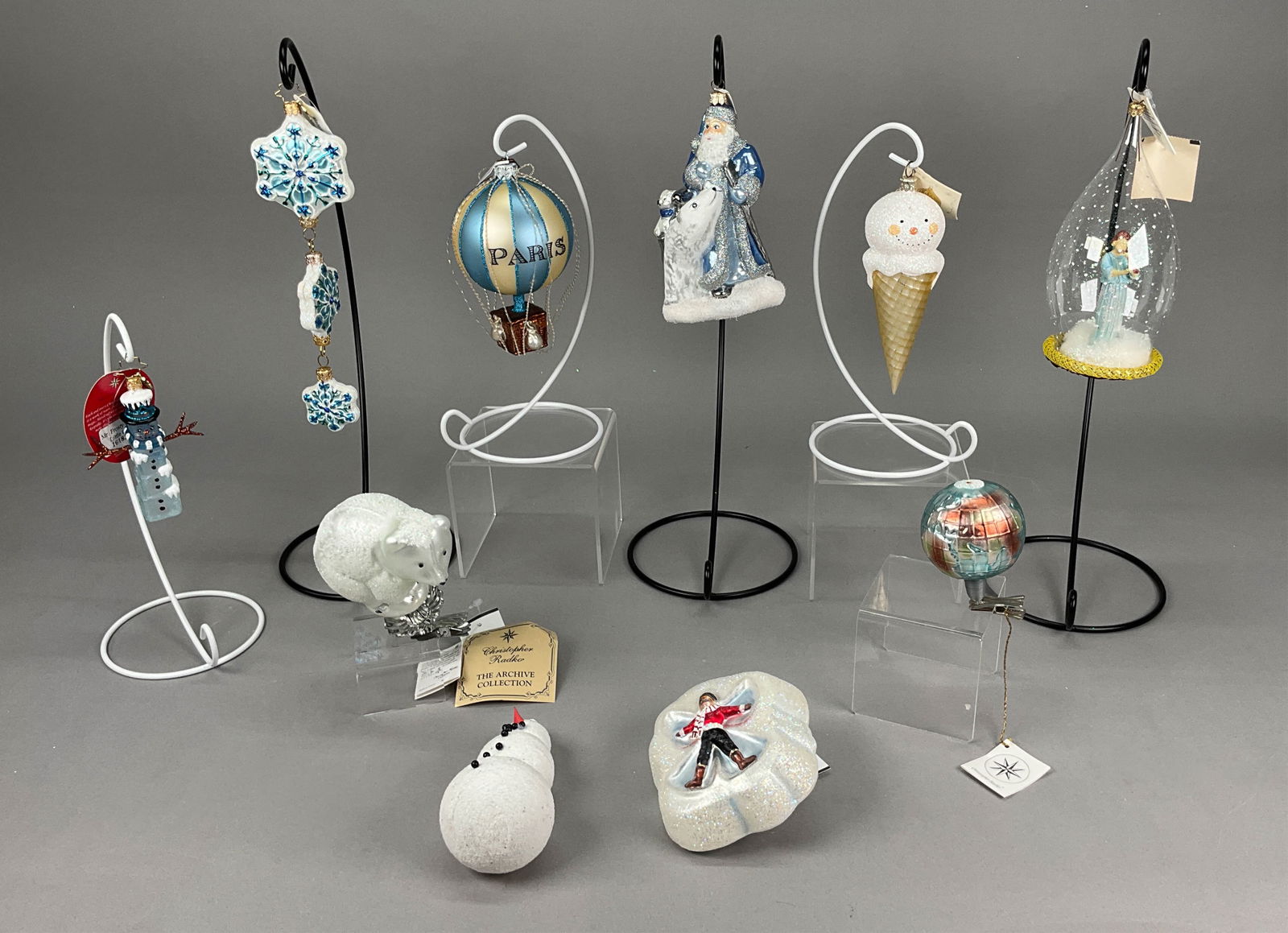 10 Radko Breen EC Christmas Ornaments Snowman (1 of 20)