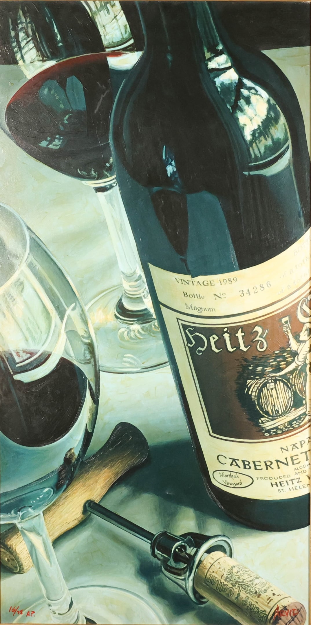 Thomas Arvid Giclee Reaching New Heitz (1 of 11)