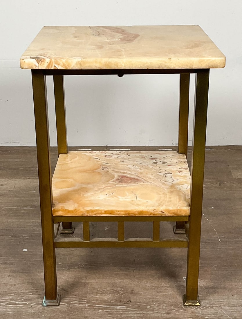 Marble Top Side Table (1 of 12)