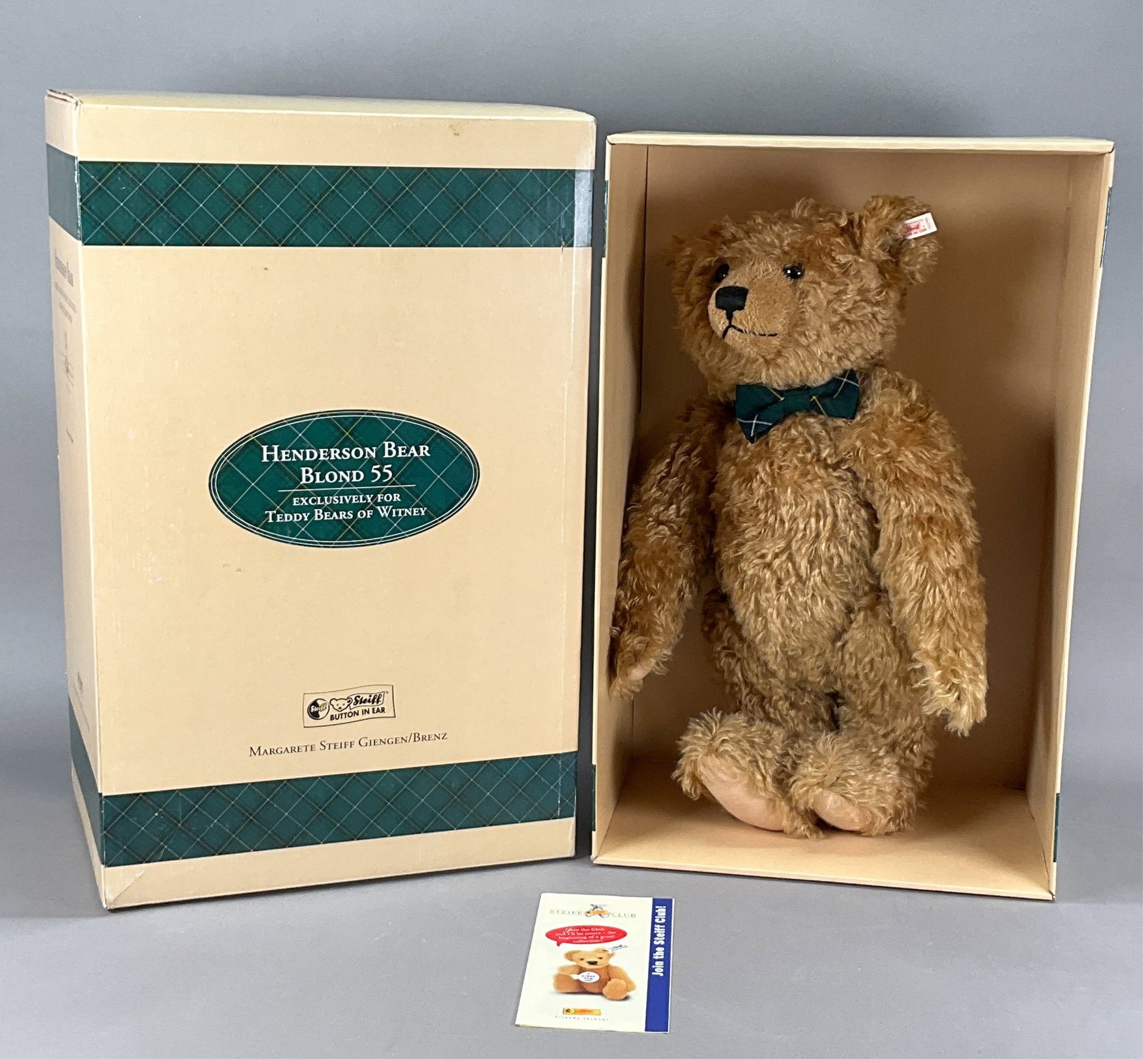 Steiff Henderson Bear Blond 55 With Box (1 of 12)