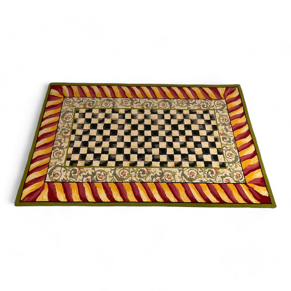 MacKenzie-Childs Courtly Check Rug (1 of 7)