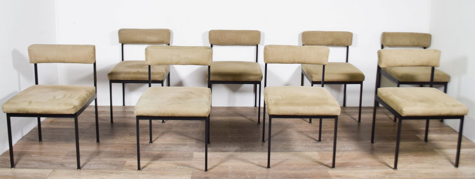 Set of 8 Modern Dining Chairs (1 of 13)