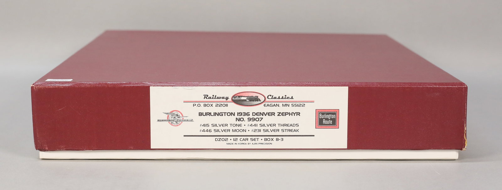 Railway Classic Burlington 1936 Denver Zephyr 9907 (1 of 5)