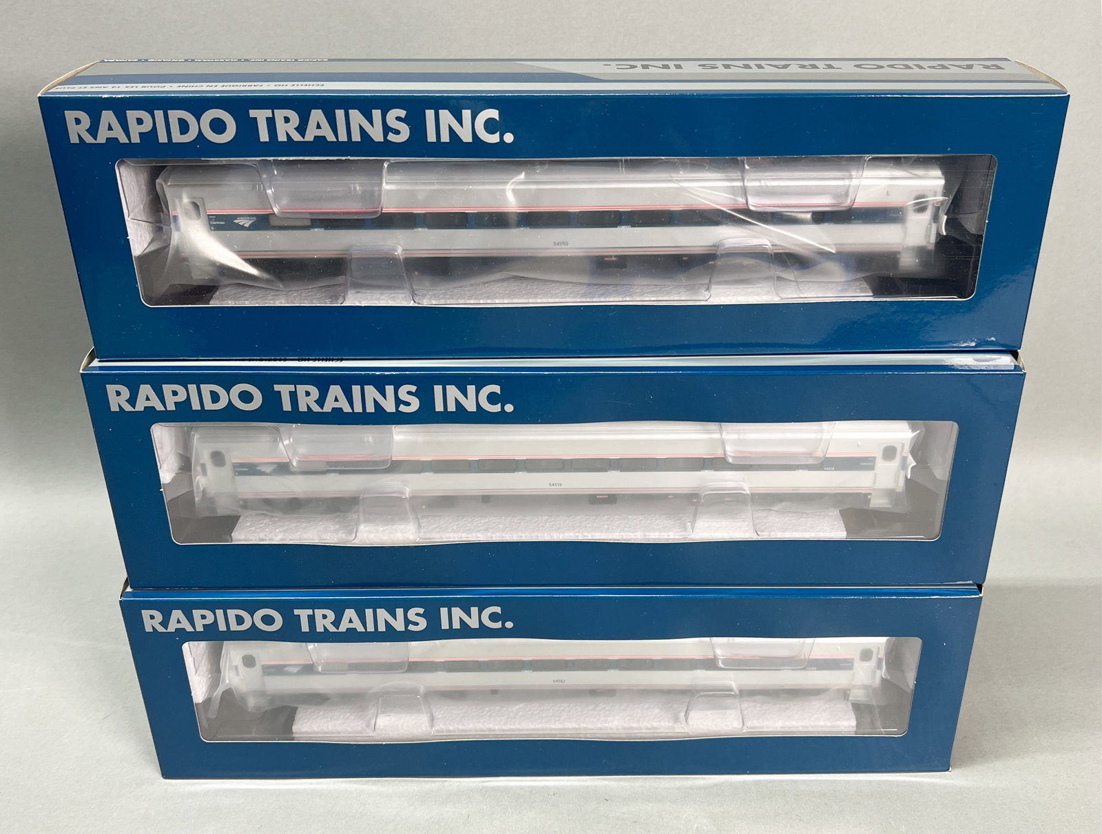 Lot of 3 Rapido Trains - Horizon Phase 6 Coach (1 of 4)
