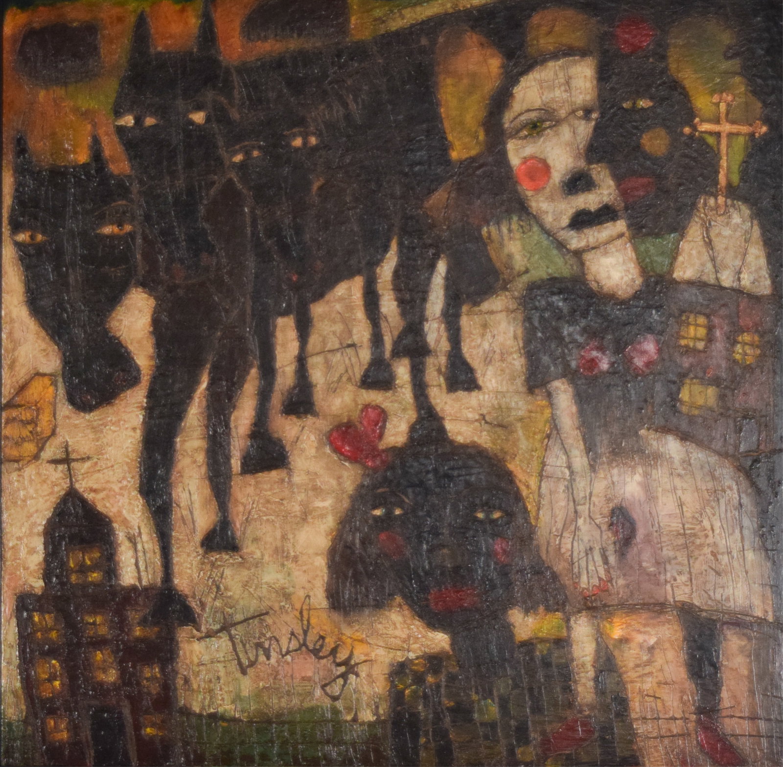 David Tinsley Acrylic on Board Revelation (1 of 9)