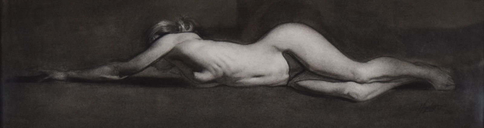 Steve Huston Charcoal Drawing for Prostrate