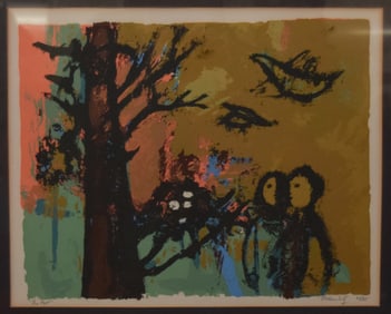 Frank Kleinholz Serigraph The Nest