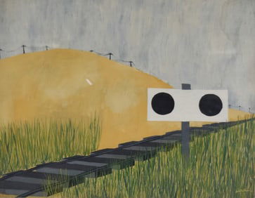Judith Shahn Gouache Provincetown