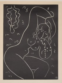 After Henri Matisse Linocut Nu au Bracelet