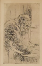 Pierre Bonnard Etching The Engraver