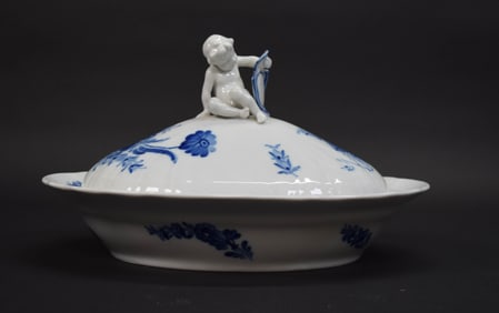 Royal Copenhagen Blue Flowers Lidded Vegetable