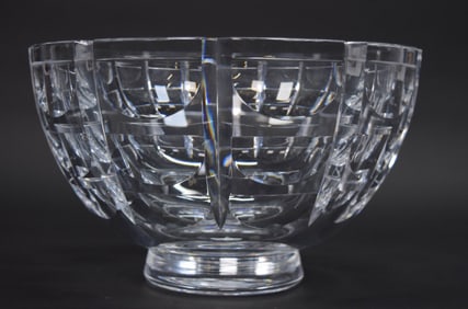 Orrefors Thousand Windows Crystal Bowl