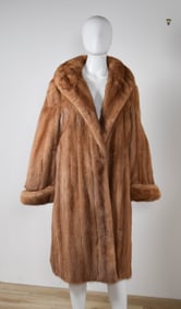 Vintage Balmain Furs Mink Coat