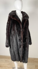 Vintage Yves Saint Laurent Mink Coat