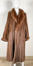 Lanvin Paris Vintage Mink Coat
