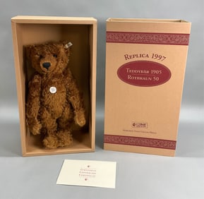 Steiff Teddybear 1905 1997 Replica