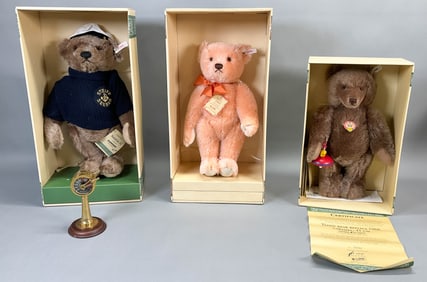 3 Steiff Bears Holland, Sea Bear, Nuremberg