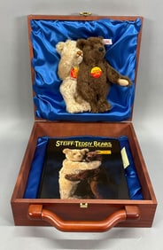 Steiff Love for a Lifetime 2 Bear Set With Book