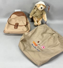 Steiff Reginald Oliver Smythe Rhino Rescue Bear