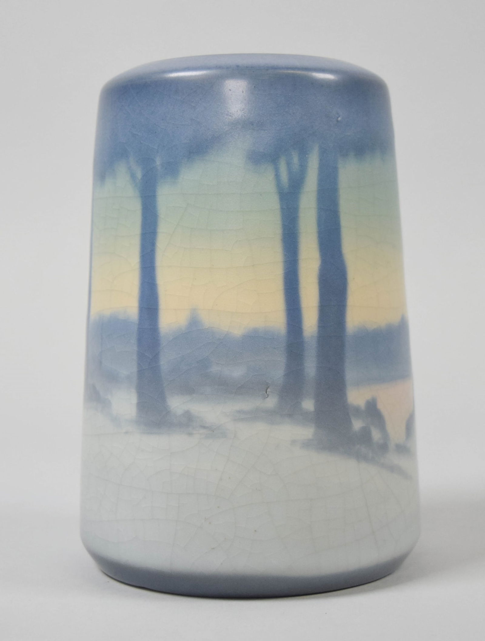 Rookwood Sallie Coyne Vellum Scenic Pottery Vase (1 of 11)