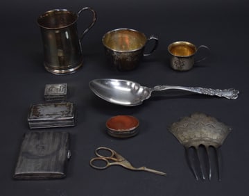 Lot of 800, Sterling & Silverplate